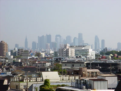 新宿の超高層ビル群