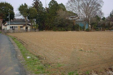 玉戸の道路