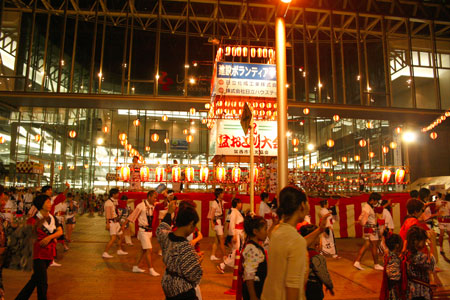 しもだて盆踊り大会 [2009年8月15日撮影]