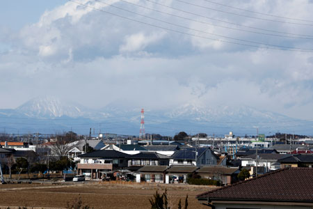栃木の山 [2012年2月9日撮影]