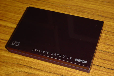 ポータブルハードディスク I-O DATA HDPC-UT1.0BR