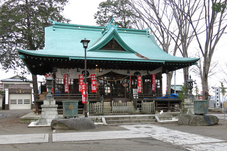 新年を待つ羽黒神社 [2012年12月29日撮影]