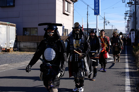 小栗判官まつり 武者行列 [2013年12月1日撮影]