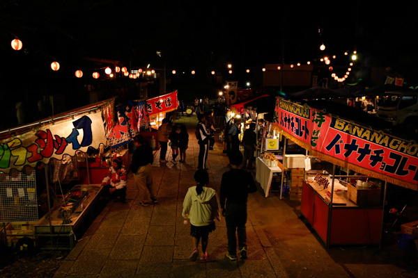 しもだて夜市 羽黒のさんま祭り [2014年10月18日撮影]