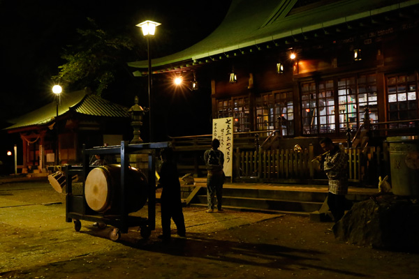 しもだて夜市 羽黒のさんま祭り [2014年10月18日撮影]