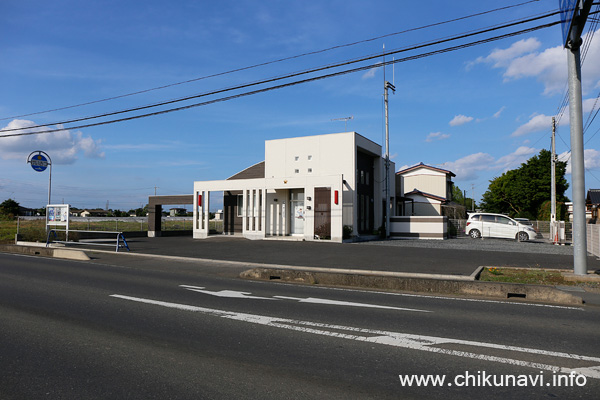 筑西警察署藤ヶ谷駐在所 [2015年6月29日撮影]