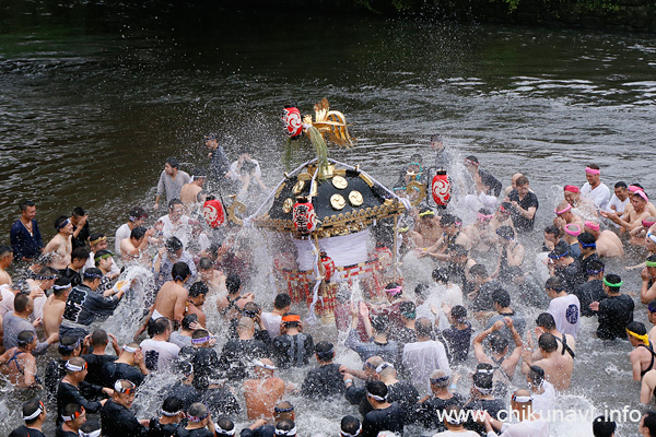 下館祇園まつり 川渡御 [2017年7月30日撮影]