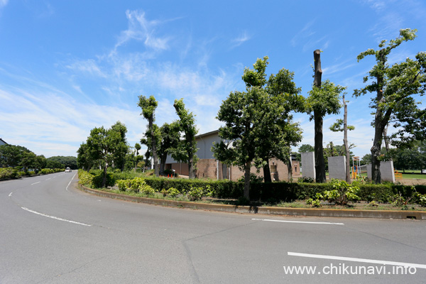 県西生涯学習センター [2022年8月2日撮影]