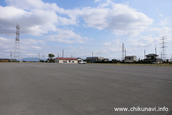 高田馬場駅前を再現した巨大セットが構築されたロケ地 [2022年11月4日撮影]