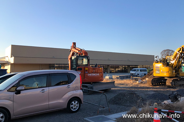 リニューアルオープン間近の TAIRAYA 下館岡芹店 [2023年1月11日撮影]