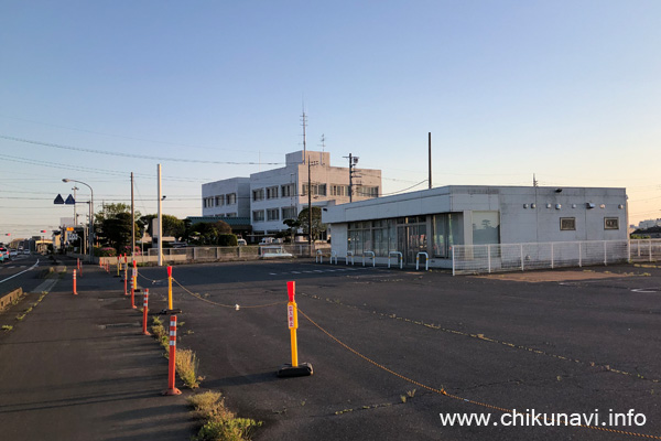 筑西警察署隣のミニストップ筑西直井店跡 [2023年5月2日撮影]