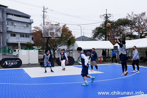 しもだて商工まつり ３×３バスケットボール [2023年11月12日撮影]