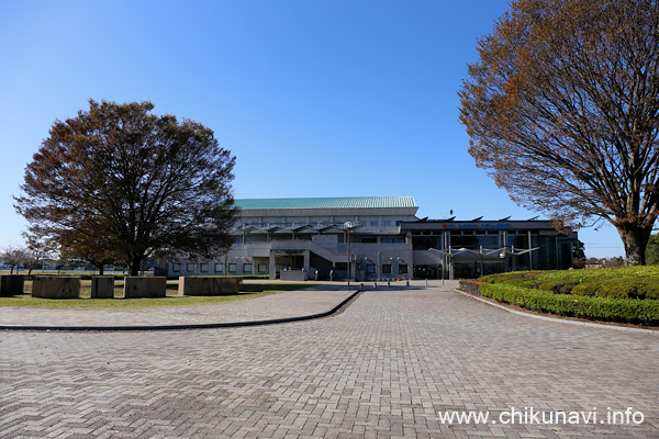 下館総合体育館 [2023年11月16日撮影]