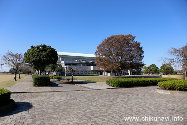 下館総合体育館 [2023年11月16日撮影]