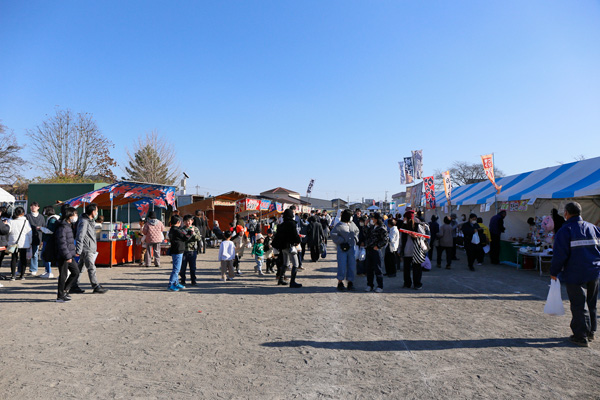 小栗判官まつり テント村 [2023年12月3日撮影]