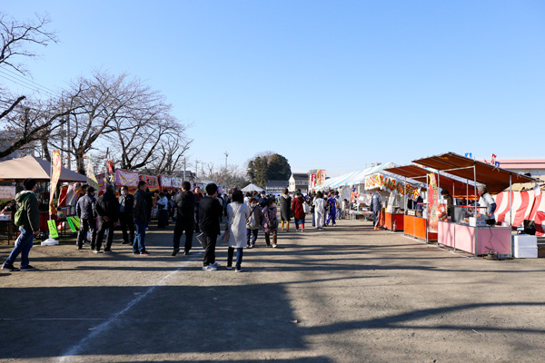 小栗判官まつり テント村 [2023年12月3日撮影]