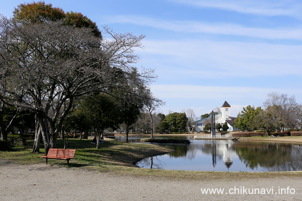 県西総合公園の桜 [2024年3月31日撮影]