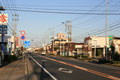 国道50号セブンイレブン下館横島店前より新治方面を望む。