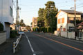 本城町通り、下館小学校前。