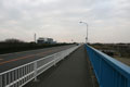 国道50号、新川島橋より結城方面を望む。