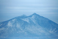 雪化粧の筑波山