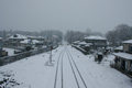 大雪の筑西市