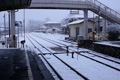 大雪の筑西市