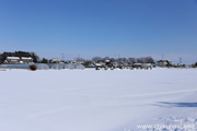 大雪の筑西市