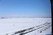 大雪の筑西市