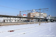 大雪の筑西市