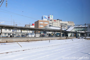 大雪の筑西市