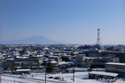 大雪の筑西市