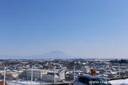 大雪の筑西市