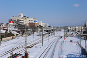 大雪の筑西市