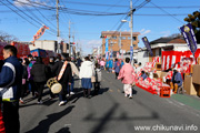 下館大町通りだるま市