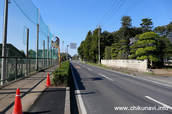 筑西市広域連携バス 明野中学校東 バス停留所