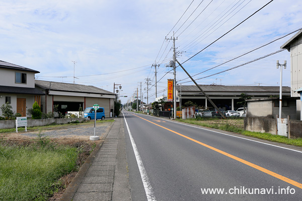 筑西市広域連携バス 三ツ谷 バス停留所