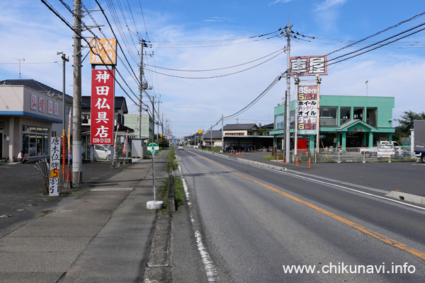 筑西市広域連携バス/筑西市地域内運行バス 島 バス停留所