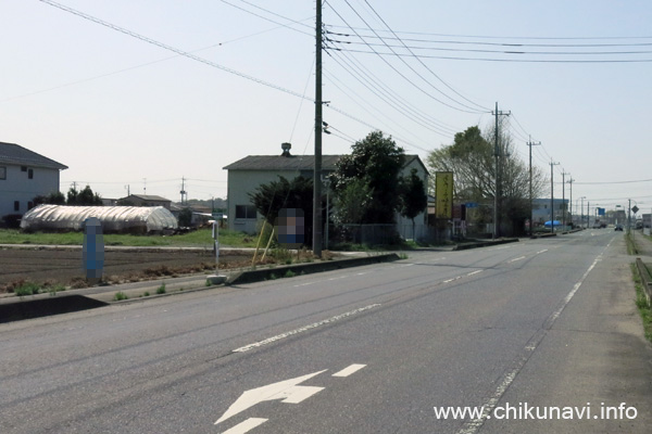 筑西市地域内運行バス 筑西合同庁舎南 バス停留所