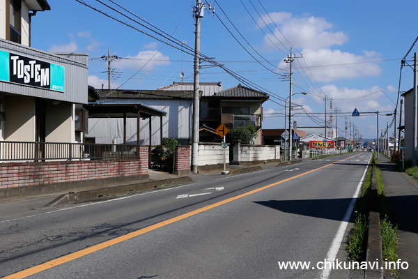 筑西市地域内運行バス 一本松 バス停留所