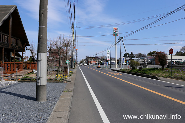 筑西市地域内運行バス 西方 バス停留所