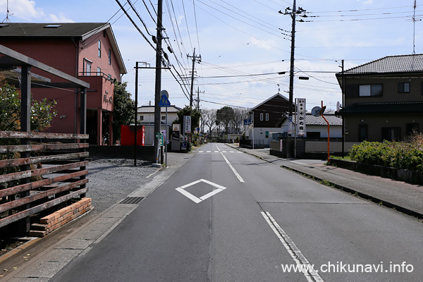 筑西市地域内運行バス 大田郷北 バス停留所