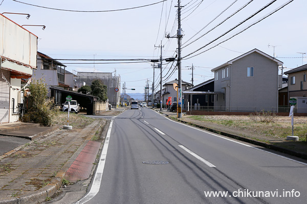 筑西市地域内運行バス 大田郷南 バス停留所