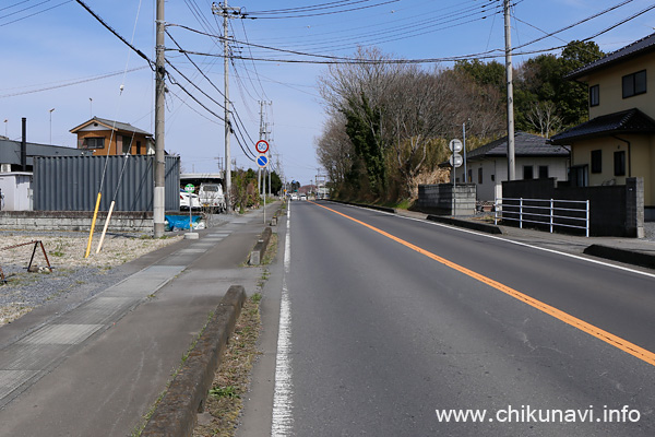 筑西市地域内運行バス 玉戸南 バス停留所