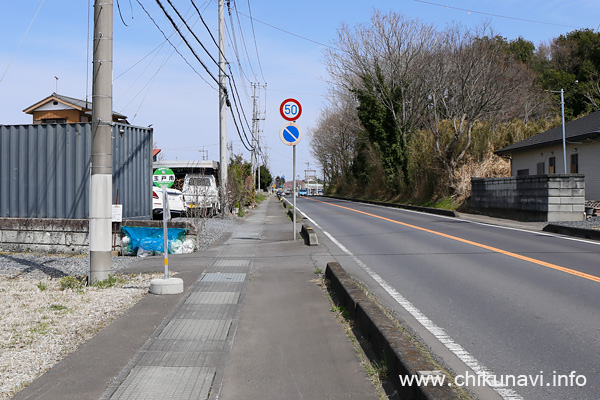 筑西市地域内運行バス 玉戸南 バス停留所