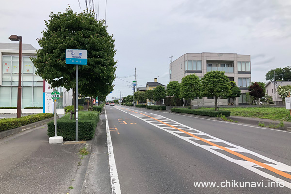 筑西市道の駅循環バス 八丁台 バス停留所