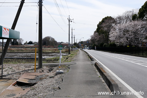 筑西市道の駅循環バス 県西総合公園 バス停留所