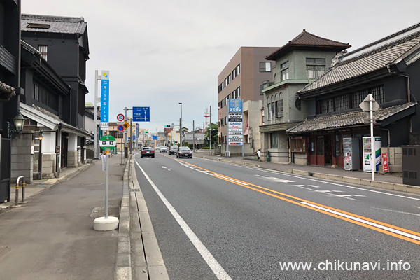 筑西市道の駅循環バス 田町 バス停留所