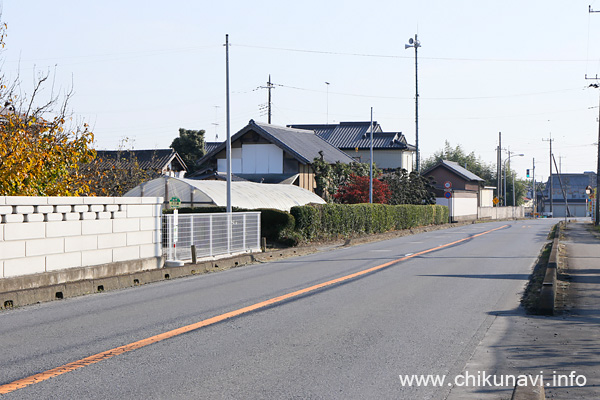 筑西・下妻広域連携バス 上三道 バス停留所