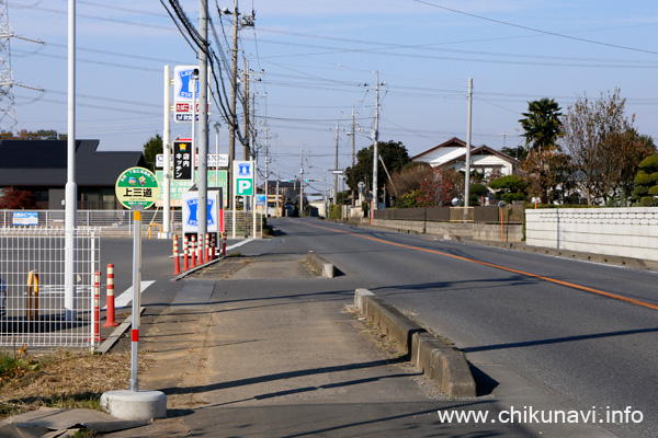 筑西・下妻広域連携バス 上三道 バス停留所